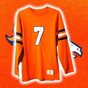 Men's Long Sleeve T-Shirt - John Elway  The Denver Broncos  # 7